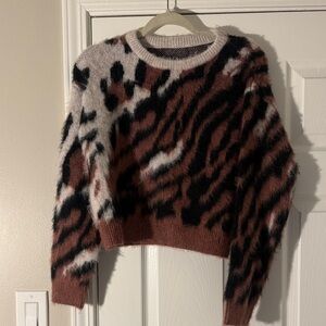H&M Animal Print Sweater